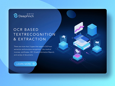 OCR Based TextRecognition & Extraction illustration ocr recognition ui