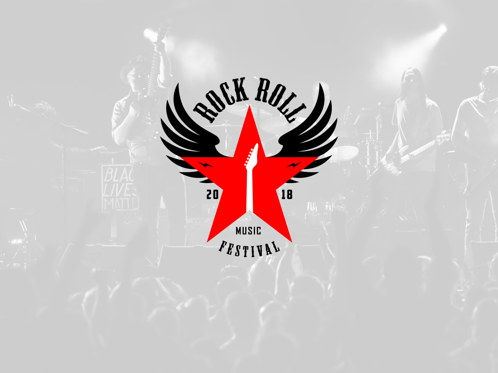 rock roll festival by 🎃 Mr.Maksymov on Dribbble