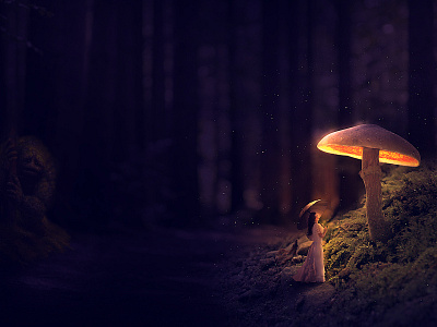 Glowing Mushroom