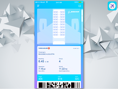 tickets online airline ux ui