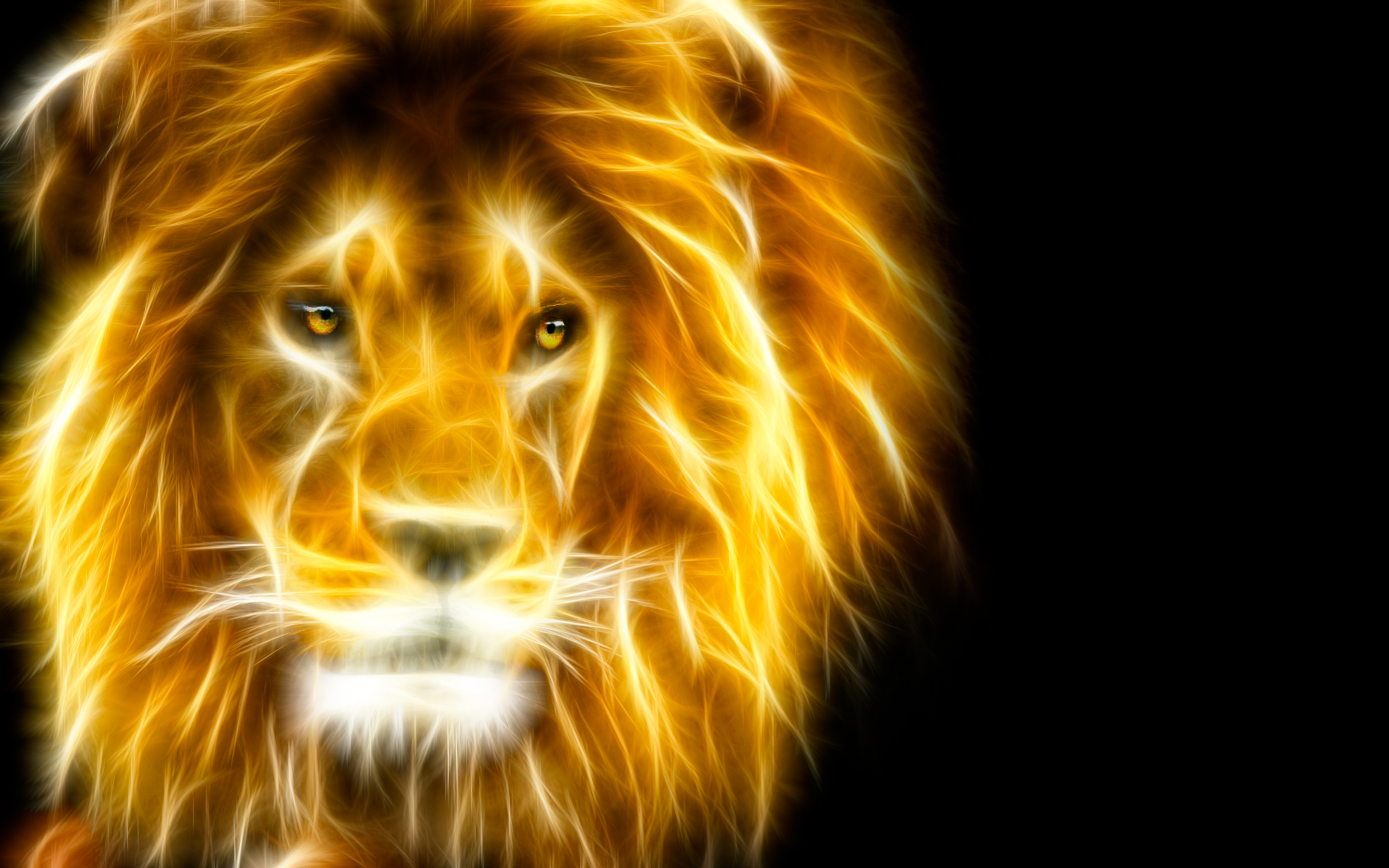 Glowing lion by 🎃 Mr.Maksymov on Dribbble