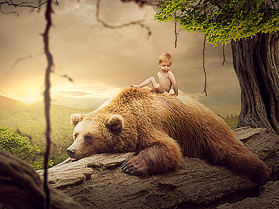 The Jungle Book photoshop