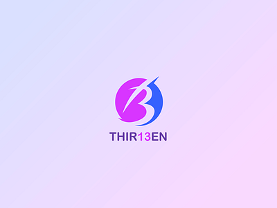 thirteen logo logo