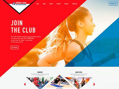 "sport life" gym concept