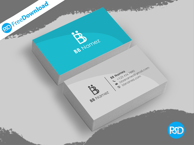 Creative Visiting Card Psd By Psd Free Download On Dribbble