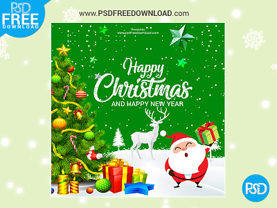 Christmas Banner Design Free Psd