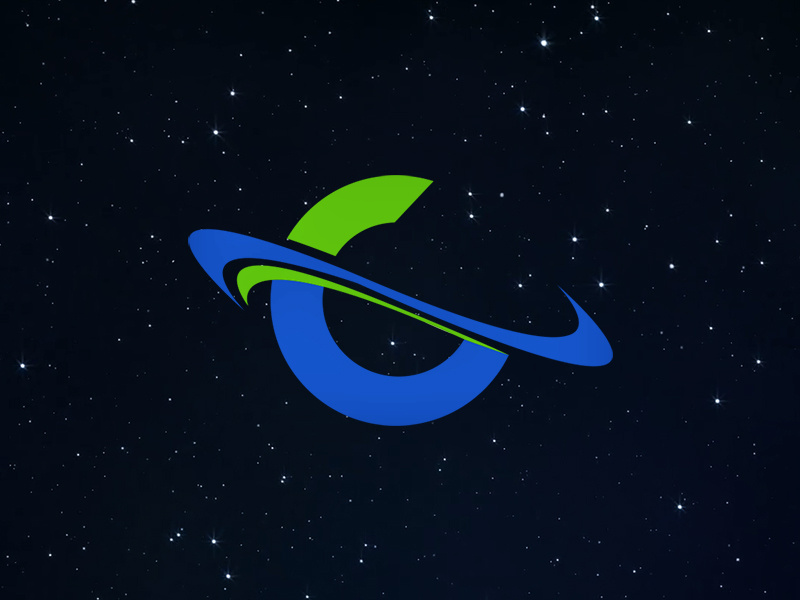Saturn minimal flat brand art design abstract style symbol icon dark sky typo typogaphy lettering letter planet saturn logo design logotype logo