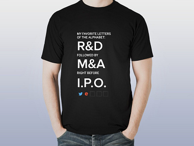 Designed a little something special for today ... design eventbrite ipo shirt startup tshirt twitter typography
