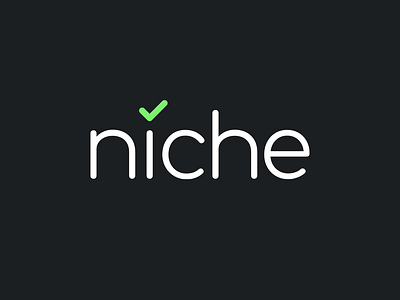 niche brand branding logo logotype niche