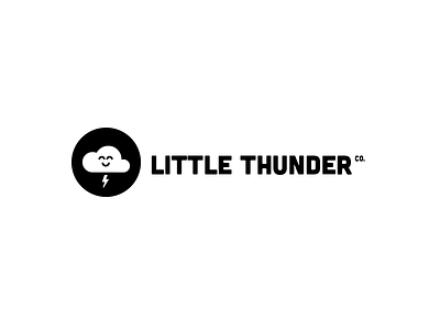 Little Thunder Co. brand illustration logo wordmark