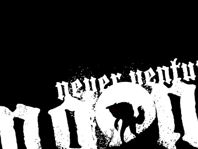Werewolf illustration t shirt typography werewolf