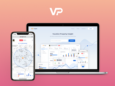 VP Insights app design illustration interface ios logo ui ux