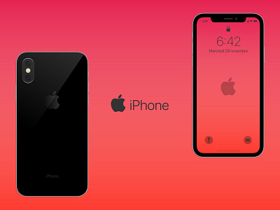 Apple Product Design / iPhone branding design flat illustration ui ux vector