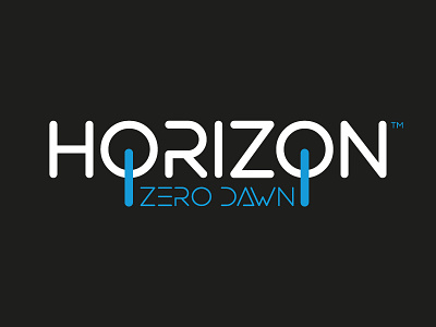 Game logo design 🎮 branding design flat games guerrilla horizon illustration lettering logo typography vector