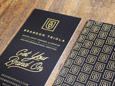 New Personal Business Cards branding design hand lettered lettering type