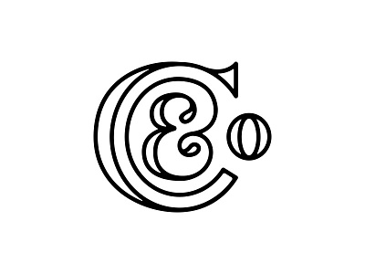 & Company (rejected) ampersand brand co company lettering logo logodesign