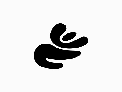 Happiness black white cleaver design human icon illustration jump logo man minimal nature simple symbol women