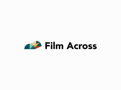 Film Across across book branding bridge design education film icon illustration learning logo minimal movie nature symbol