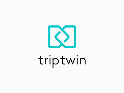 Triptwin app booking holiday hotel logo matching room trip triptwin