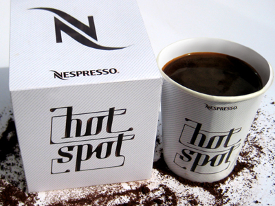 Nespresso HOT SPOT coffee hot spot nespresso