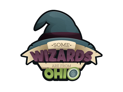 Some wizards are from ohio game gamejam logo title videogame