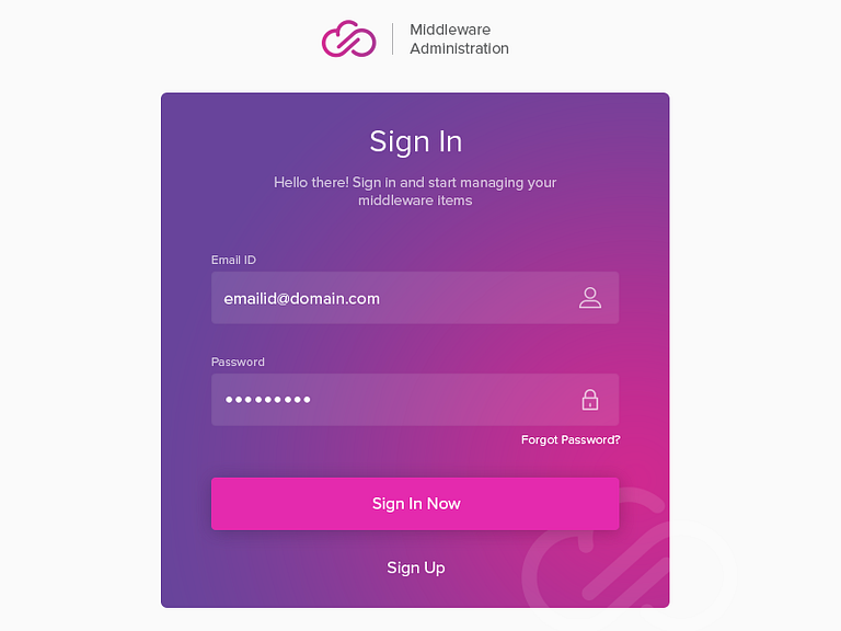 Login Creds by Mukesh Bisht on Dribbble