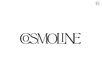 cosmoline Logo branding branding design classic classic font cosmoline logo logo design logodesign logotype typography
