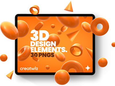 Free 3D design elements
