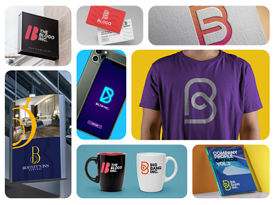 100+ Logos of letter B in one pack branding concept design graphic design icon illustration logo logo design minimal symbol vector
