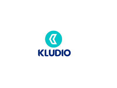 kludio logo design branding design graphic design icon illustration kludio logo logo design minimal symbol vector
