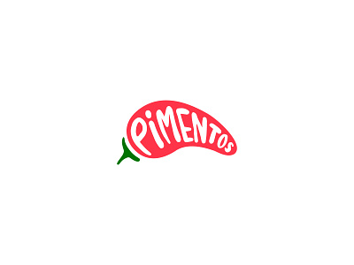 Pimentos Logo branding concept design icon illustration logo symbol vector