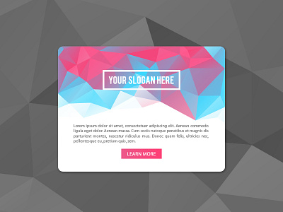 Card style layout art card design layout template ui ux web