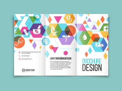 Healthcare company Brochure design