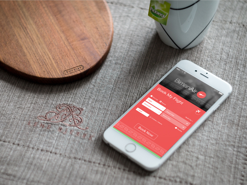 Biman Airlines App UI concept user interface interface design user experience app iphone idea concept ui
