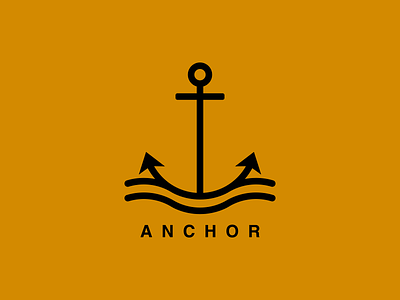 Anchor Logo anchor boat clothing day 10 logo sail sea thirtylogos clothing line yellow