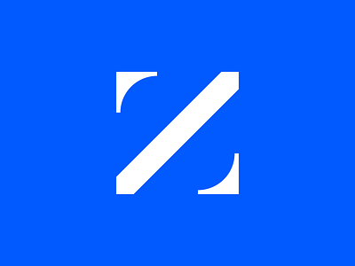 ZugZaw Logo blue challenge classy logo mark minimal modern personal symbol thirtylogos z zugzaw
