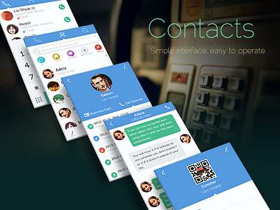 Contacts app contacts gui