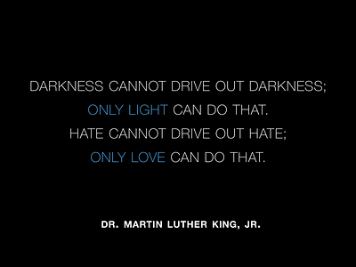 Remembering Dr. MLK Jr.