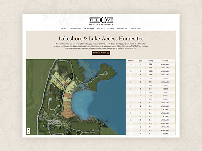 The Cove on Lake Minnetonka agency lake minnesota property search real estate ui ux web design website