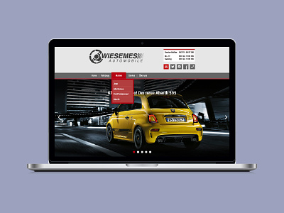 Wiesemes Automobile Website website