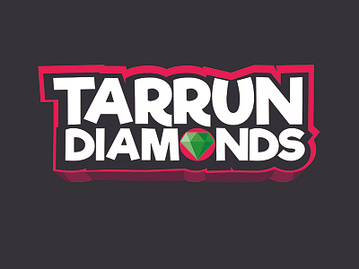 Tarrun Diamonds adobe design diamondshop illustrator logo rebranding