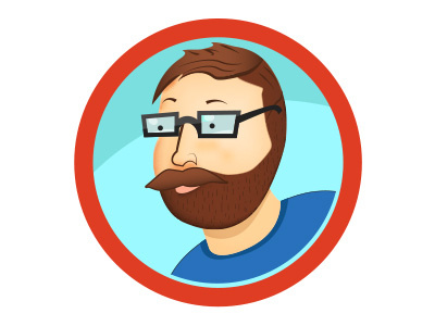 Community Avatar avatar badge beard cartoon character glasses icon person spiceworks advertising
