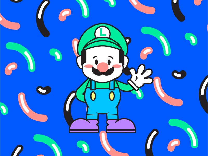 Luigi by Chris Sequeira on Dribbble