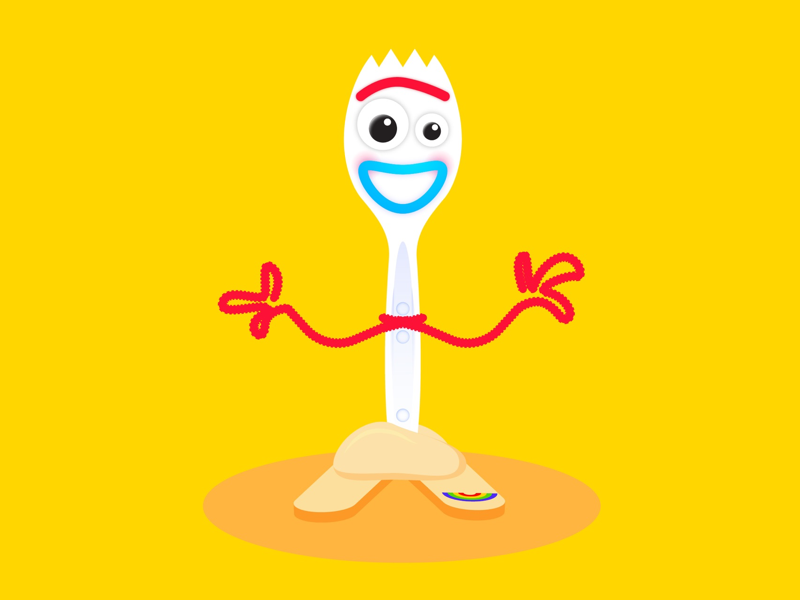 forky pillow buddy