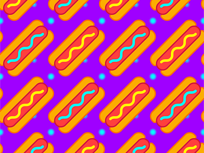 A sandwich branding character color food hotdog icon illustration pattern product uiux