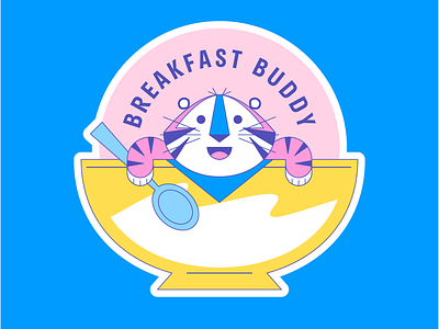 Breakfast Buddy art brand branding breakfast cereal character color design icon illustration japan kawaii stickers
