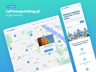 Digital Parking booking portal booking digital parking portal reservation ui ux web webdesign