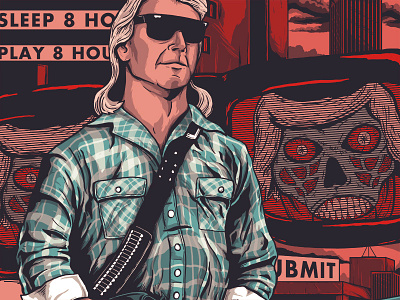 Submit alien horror john carpenter movies poster roddy pipper sci fi they live