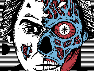 Obey. Buy. Conform. alien horror illustration obey they live