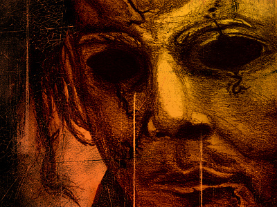 Halloween II halloween halloween 2 horror illustration michael myers movie poster